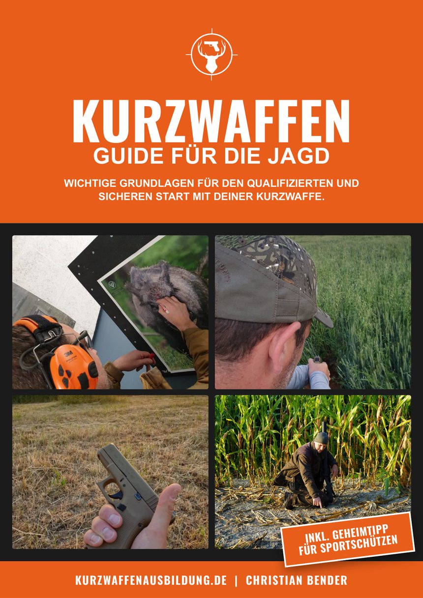 Titelseite des Kurzwaffen-Guides für die Jagd