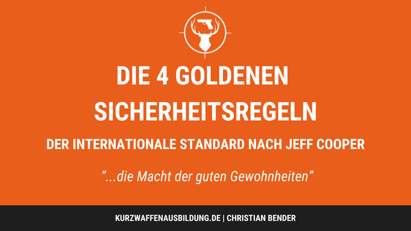 Die vier goldenen Sicherheitsregeln